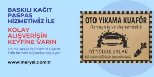 Ankara kağıt paspas 