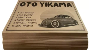 Beyağaç araç paspas kağıdı